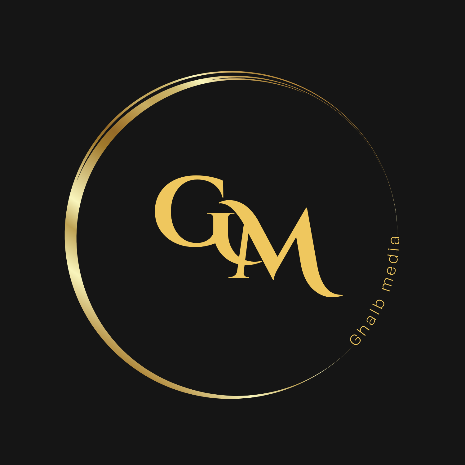 Ghalb Media Gekleurde Logo