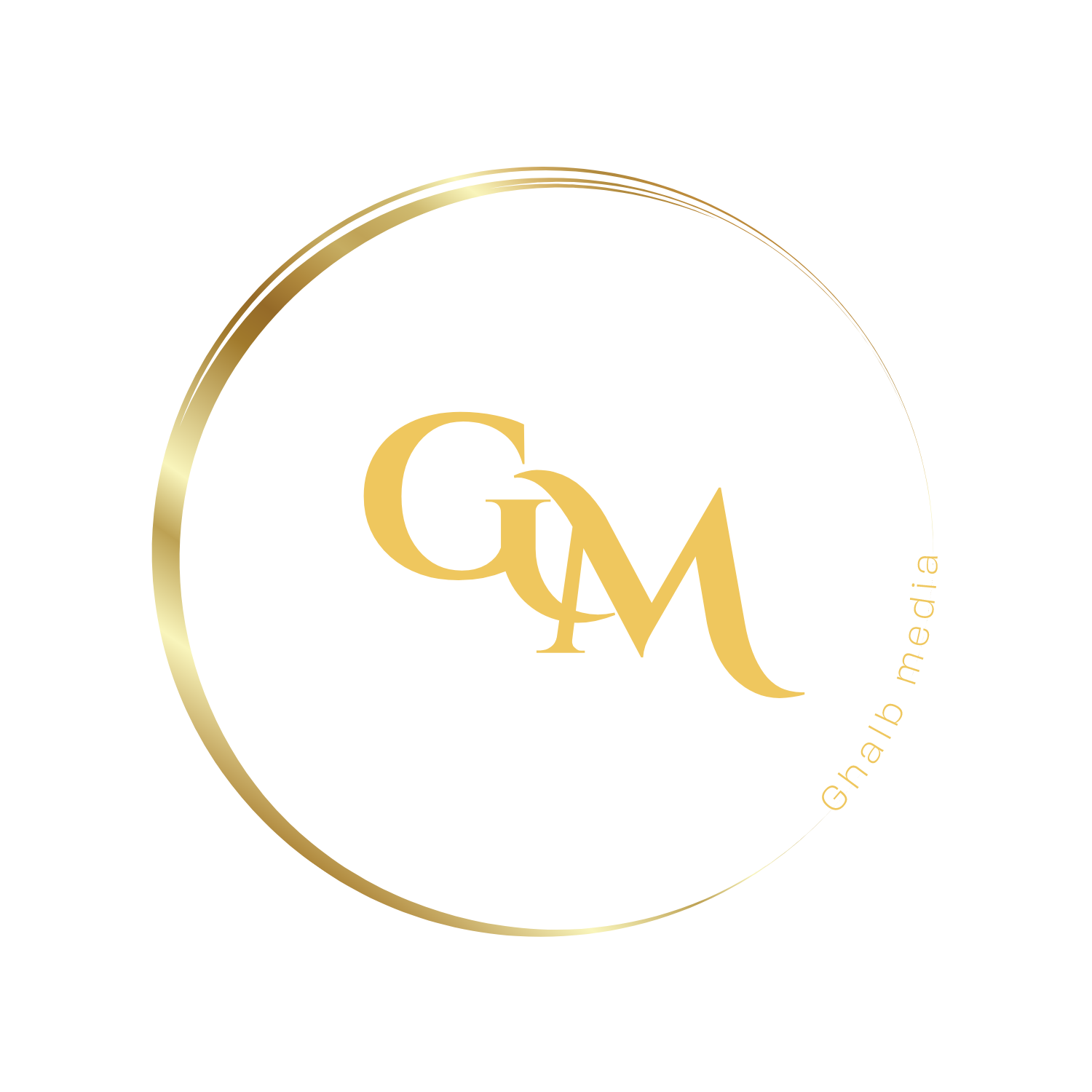 Ghalb Media Transparent Logo